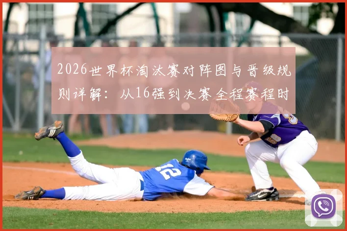 2026世界杯淘汰赛对阵图与晋级规则详解：从16强到决赛全程赛程时间表