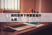 我的世界下界要塞是什么啊