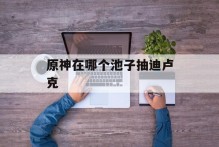 原神在哪个池子抽迪卢克