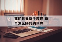 我的世界新手教程 新手怎么玩我的世界