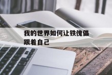 我的世界如何让铁傀儡跟着自己