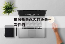 捕风瓶是永久的还是一次性的