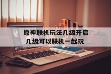 原神联机玩法几级开启 几级可以联机一起玩