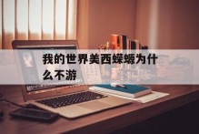 我的世界美西蝾螈为什么不游