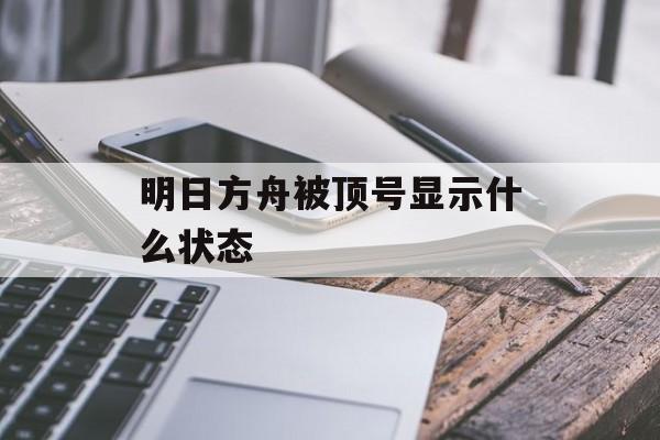明日方舟被顶号显示什么状态