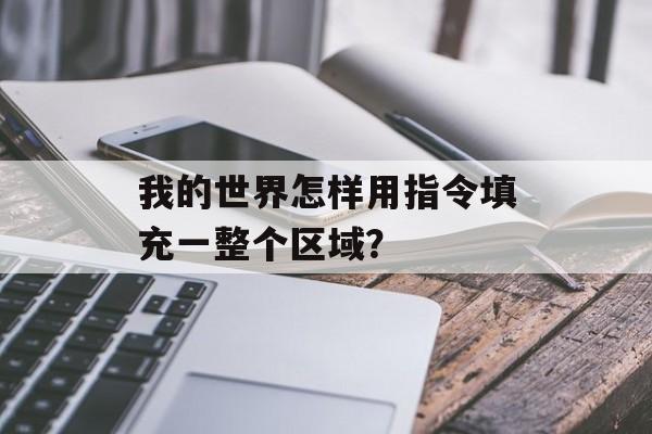 我的世界怎样用指令填充一整个区域？