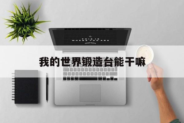 我的世界锻造台能干嘛