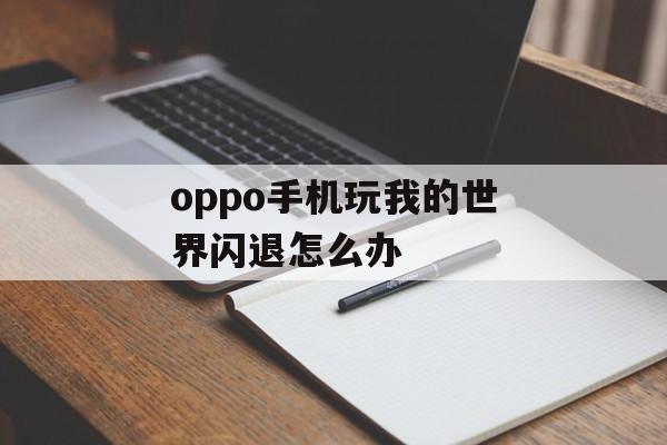 oppo手机玩我的世界闪退怎么办