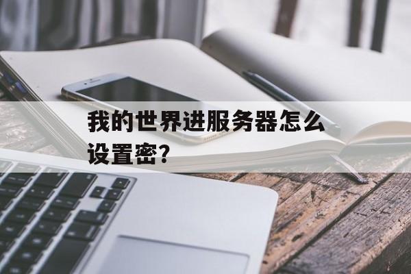 我的世界进服务器怎么设置密？