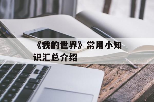 《我的世界》常用小知识汇总介绍