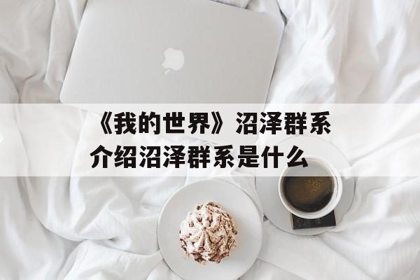 《我的世界》沼泽群系介绍沼泽群系是什么