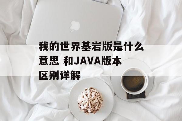 我的世界基岩版是什么意思 和JAVA版本区别详解
