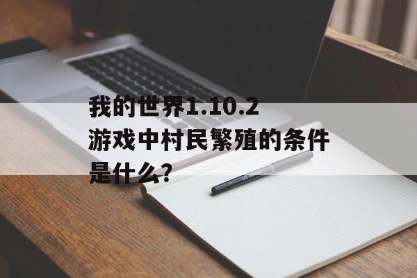 我的世界1.10.2游戏中村民繁殖的条件是什么？