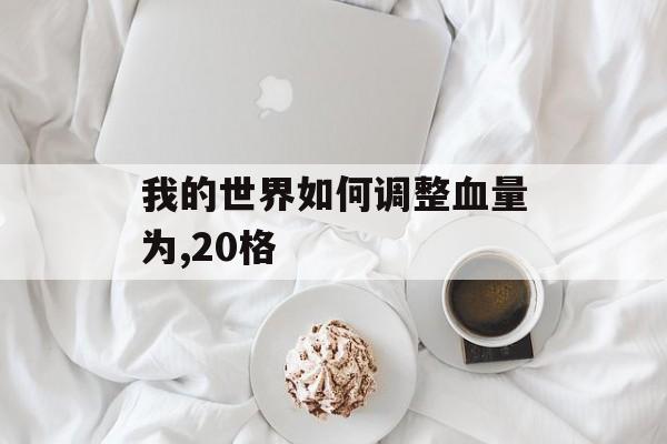 我的世界如何调整血量为,20格